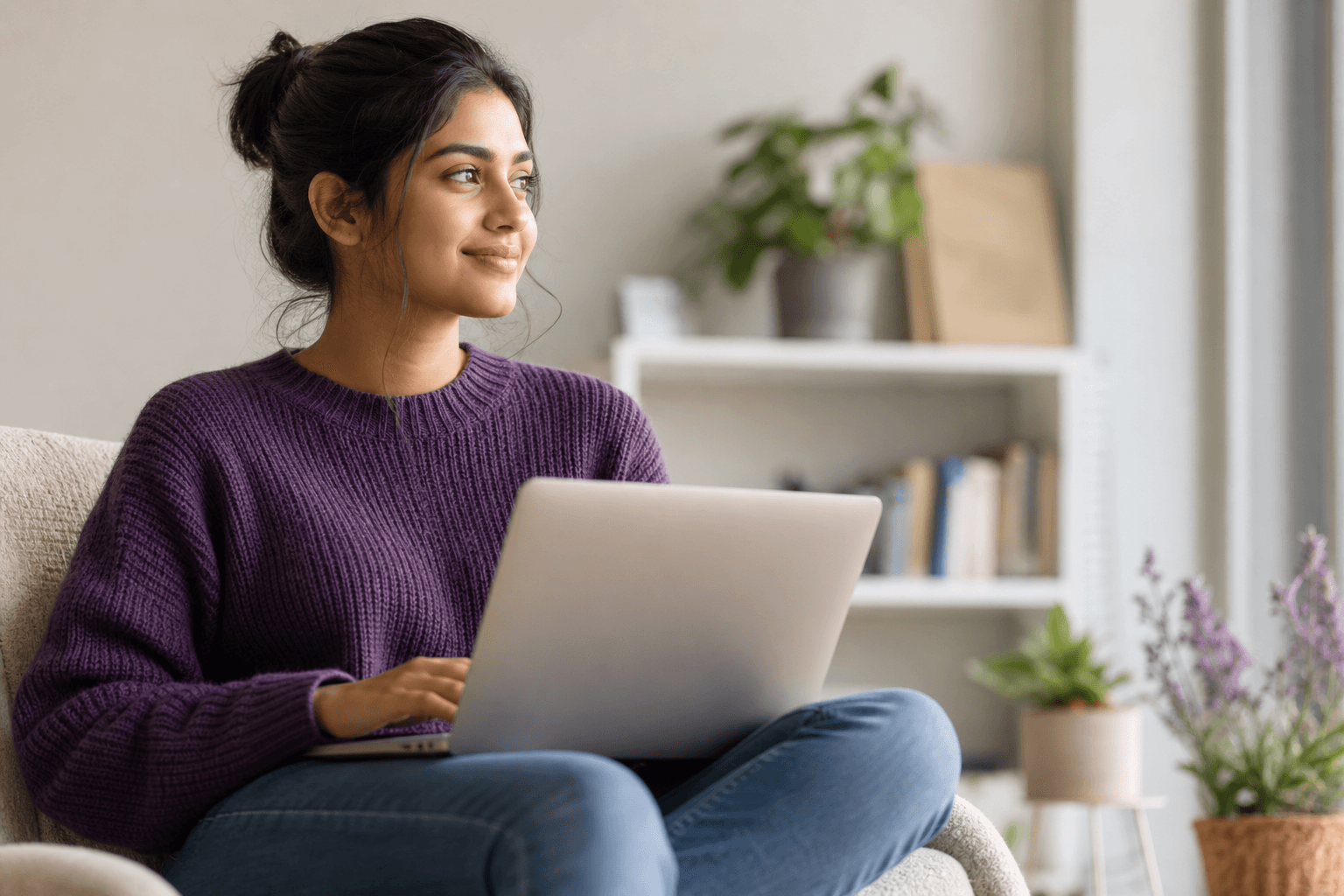 A learner studying an AI course